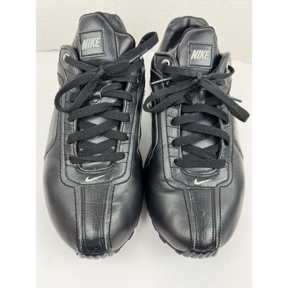 Size 8 - Nike Shox Conundrum SI Black Metallic Silver - Picture 2 of 9